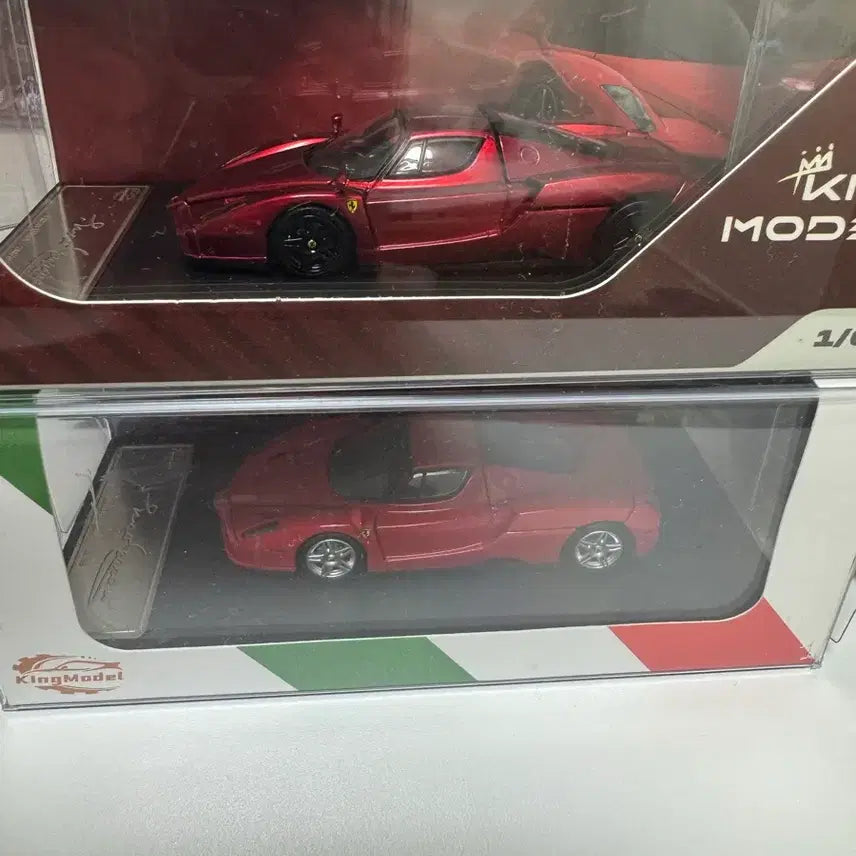 [BUNJANG] King Model Enzo Ferrari 2 Types Model Car / 킹모델 엔초 미니지티