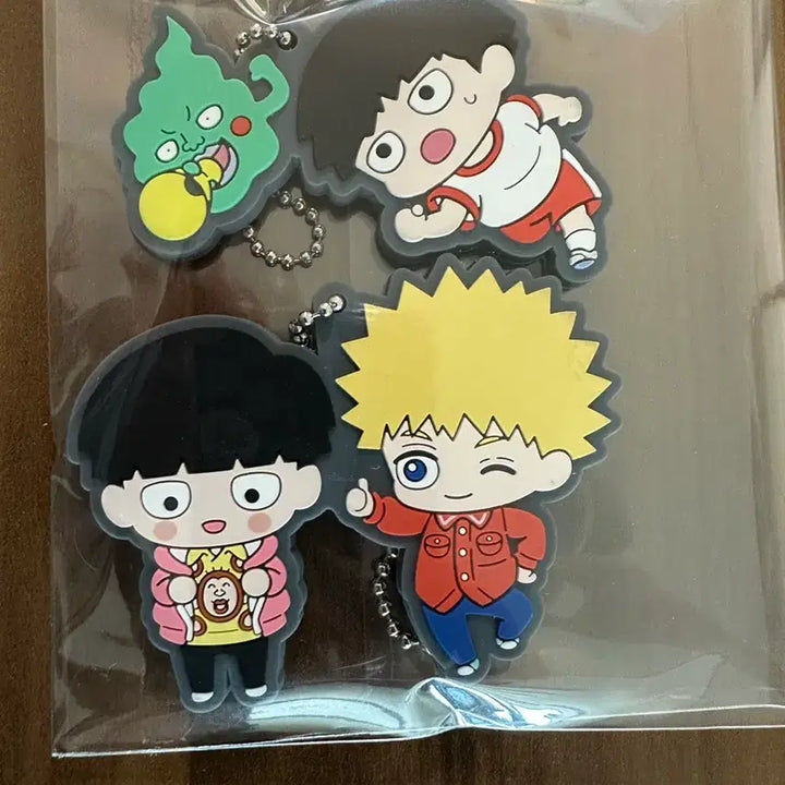 [BUNJANG] Mob Psycho 100 Keyring Bundle Set / (일괄) 몹싸 모브사이코 100 키링