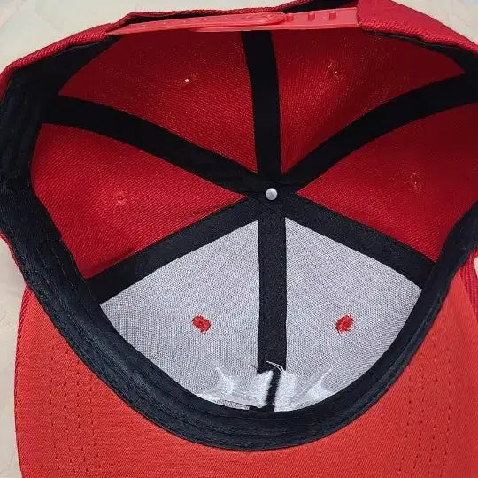 [BUNJANG] Red NY Embroidered Ball Cap / 레드   모자