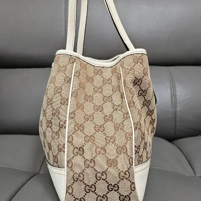 [BUNJANG] Gucci GG Jacquard Ribbon Tote Bag / 구찌 GG 자가드 리본 토트백