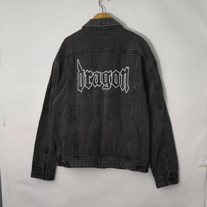 [BUNJANG] Dragon 8 Black Denim Jacket / 한정판정품!드래곤 8 블랙데님 자켓100,105
