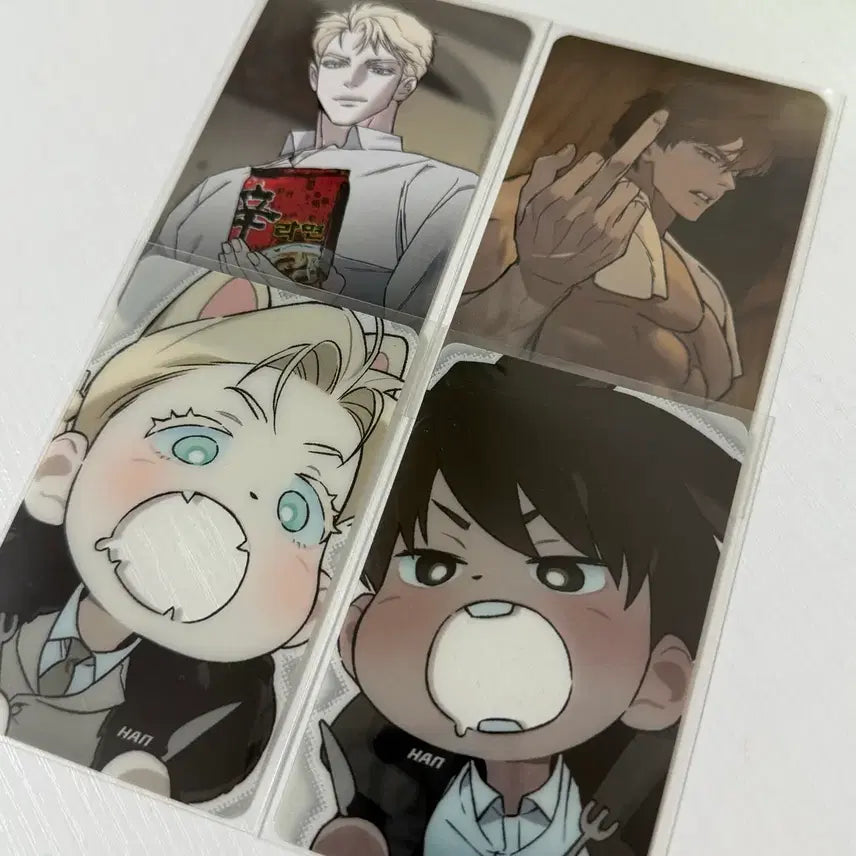[BUNJANG] Code: Ana Anastasia Ramen Lucky Draw Photocard Bundle Set / 코드아나 코드네임아나스타샤 라면 특전 와앙 포카 일괄 모펀 서교 제택