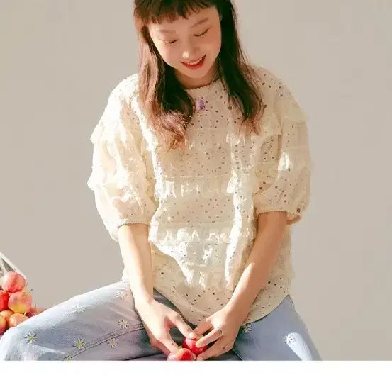 [SOLD OUT] 써스데이아일랜드 블라우스