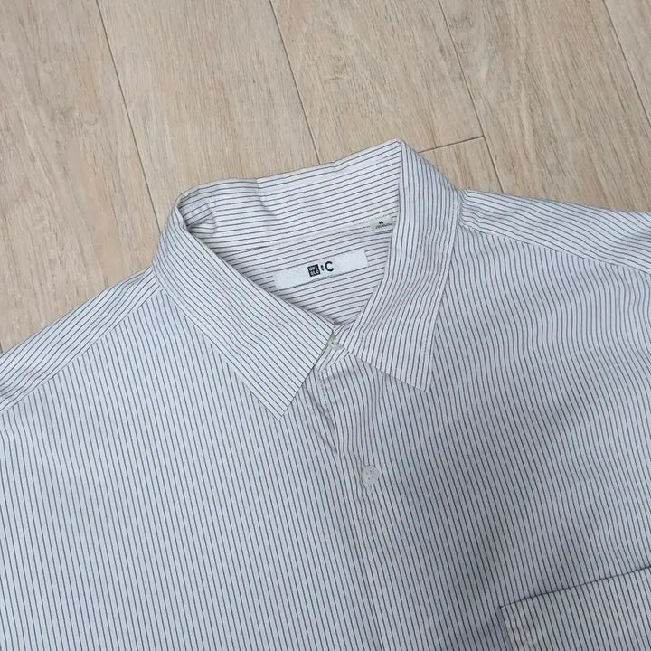 [BUNJANG] Uniqlo C Stripe Shirt / UNIQLO C 스트라이프 셔츠
