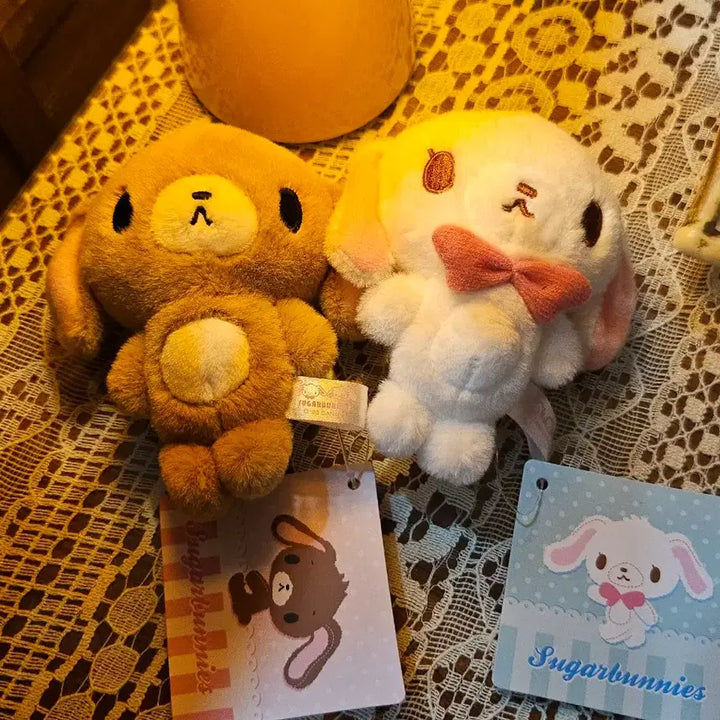 [BUNJANG] Sanrio Sugarbunnies Set Plush Keyring Bundle / [ 가격인상예정 ] 새상품 산리오 슈가바니즈 세트 인형키링 일괄