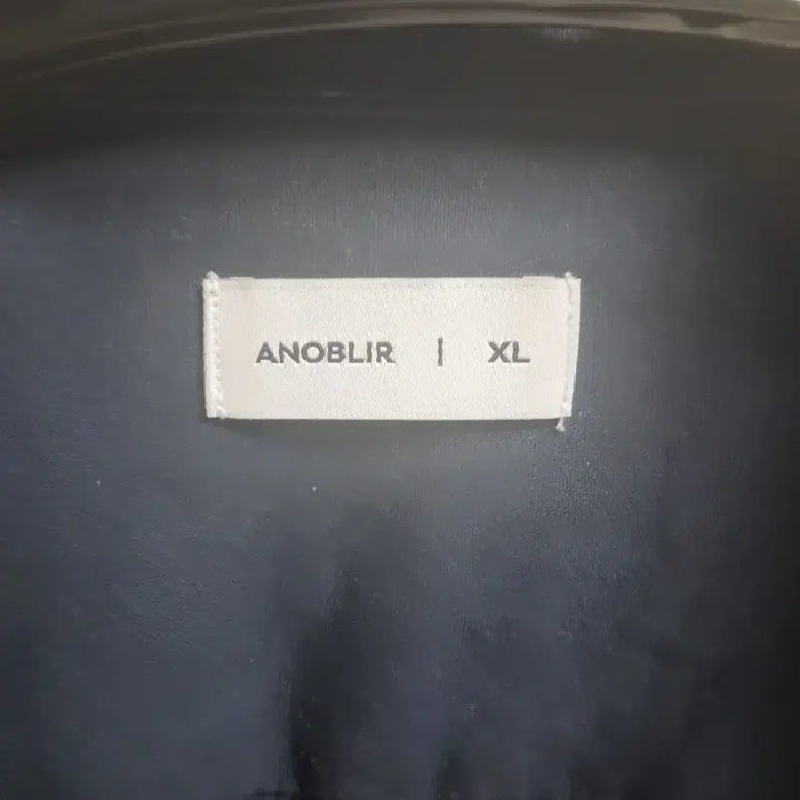 [BUNJANG] Anovlier Open Collar Linen Shirt Navy XL / 아노블리어 오픈카라 린넨 셔츠 네이비 xl