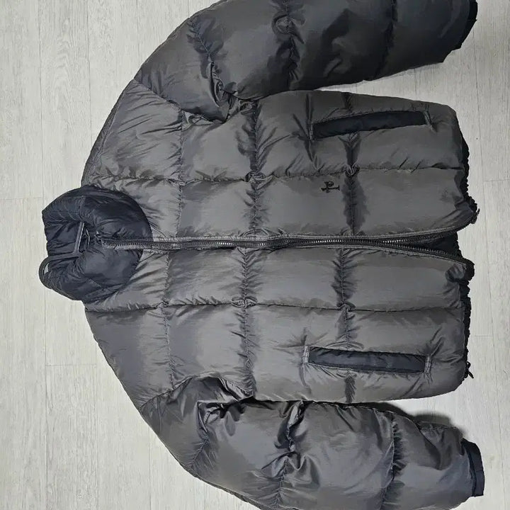 [BUNJANG] Polytru Patched Zipdown Puffer Padding / (2)폴리테루 패치드 집다운 푸퍼 패딩