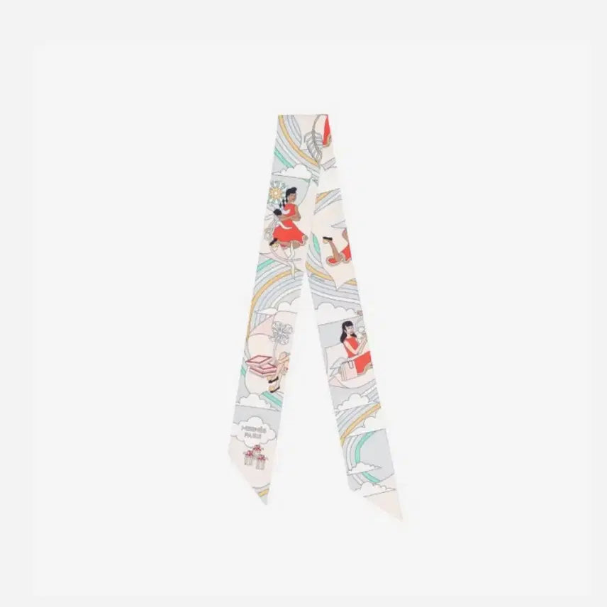 [BUNJANG] Hermès Carres Volants Twilly Scarf / 에르메스 까레 볼란트 트윌리 스카프 Carres Volants twill