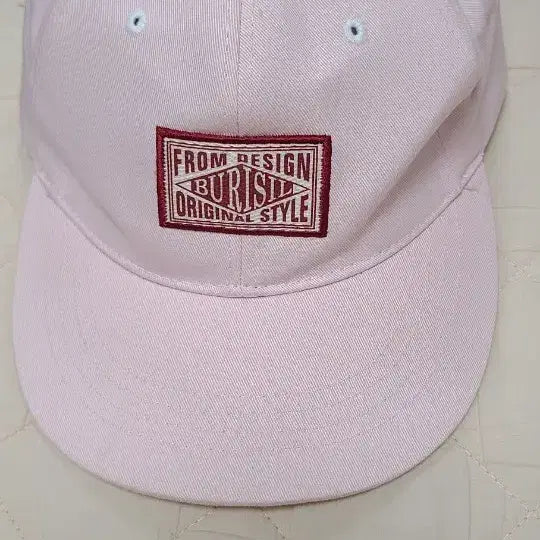 [BUNJANG] BURISIL Pink Ball Cap Hat / BURISIL 핑크 볼캡 모자