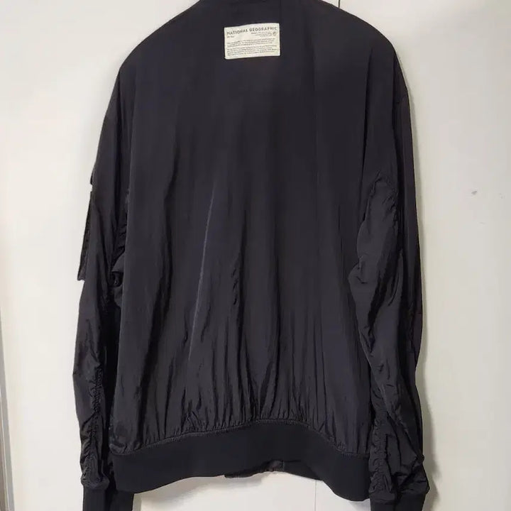 [BUNJANG] National Geographic Semi-Oversized Nylon Flight Jacket 2XL / 내셔널지오그래픽  세미오버핏 나일론 항공자켓 2XL