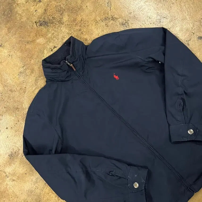 [BUNJANG] Polo Ralph Lauren Navy Windbreaker Jumper / [정품/M] 폴로 랄프로렌 네이비 바람막이 점퍼