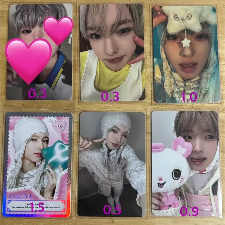 [BUNJANG] NCT WISH Sakuya Pop-up Photocard Lucky Draw POB / 엔시티위시 사쿠야 팝업 포카 럭드 특전 양도