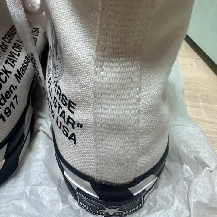 [BUNJANG] Converse x Off-White Chuck 70 High V2 2018 / [270] [1회착] 컨버스 x 오프화이트 척 70 하이 V2 2018