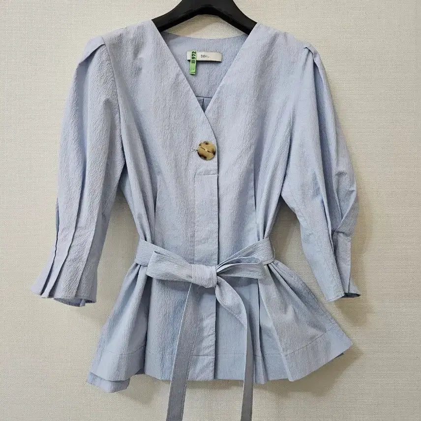 [BUNJANG] DEWL Belted Blouse Jacket / 듀엘 DEWL 벨티드 블라우스 자켓