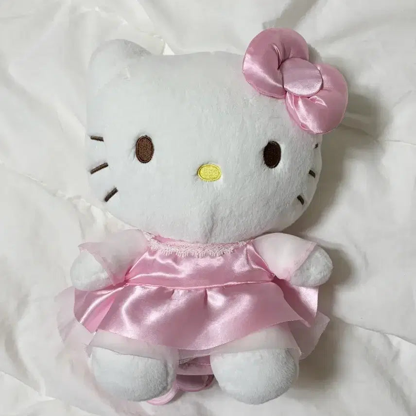 [BUNJANG] Sanrio Hello Kitty Angel Kitty Plush Pink / 산리오 헬로키티 엔젤키티 천사 중형 소형 인형 핑크 키티문방구고전