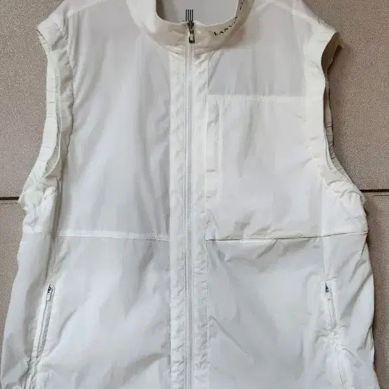 [BUNJANG] Lanvin Blanc White Vest / LANVIN 랑방 블랑 골프 화이트 조끼