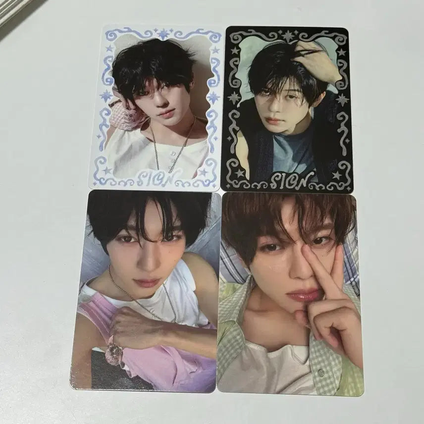 [BUNJANG] NCT WISH Sion Photocards Full Set Special Lucky Draw POB / 엔시티 위시 팝업 시온 트레카 풀셋 원가 양도 스페셜 럭드 특전 분철