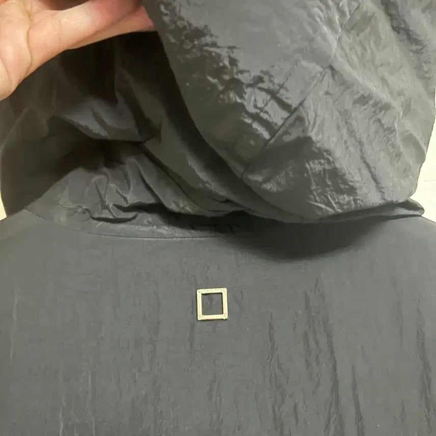 [BUNJANG] Wooyoungmi Nylon Hooded Anorak Black / 우영미 나일론 후드 아노락 블랙