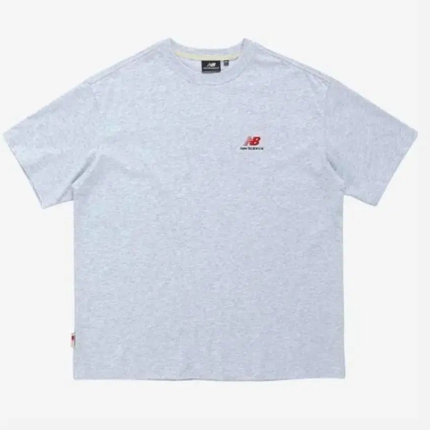 [BUNJANG] New Balance Sport Graphic T-Shirt Light Grey / 뉴발란스 스포츠그래픽 라이트그레이 반팔