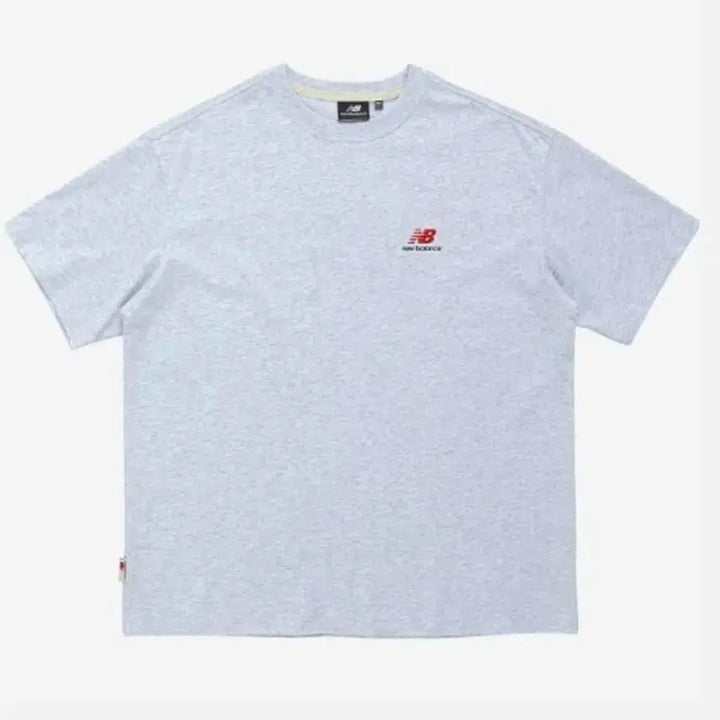 [BUNJANG] New Balance Sport Graphic T-Shirt Light Grey / 뉴발란스 스포츠그래픽 라이트그레이 반팔