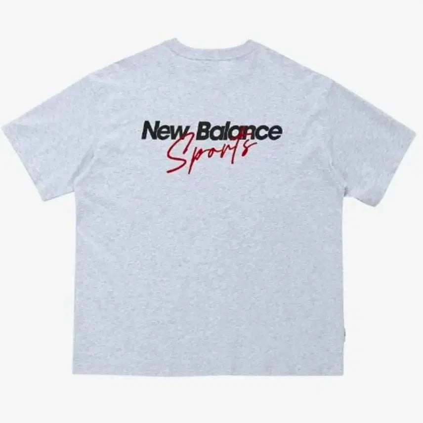 [BUNJANG] New Balance Sport Graphic T-Shirt Light Grey / 뉴발란스 스포츠그래픽 라이트그레이 반팔