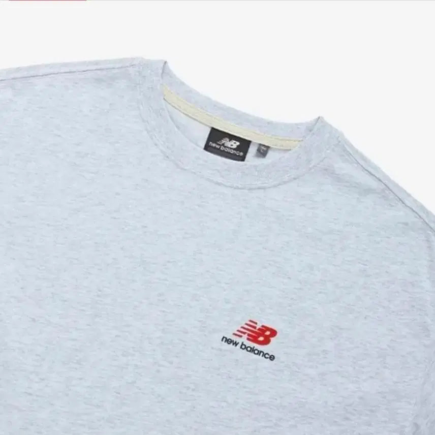 [BUNJANG] New Balance Sport Graphic T-Shirt Light Grey / 뉴발란스 스포츠그래픽 라이트그레이 반팔