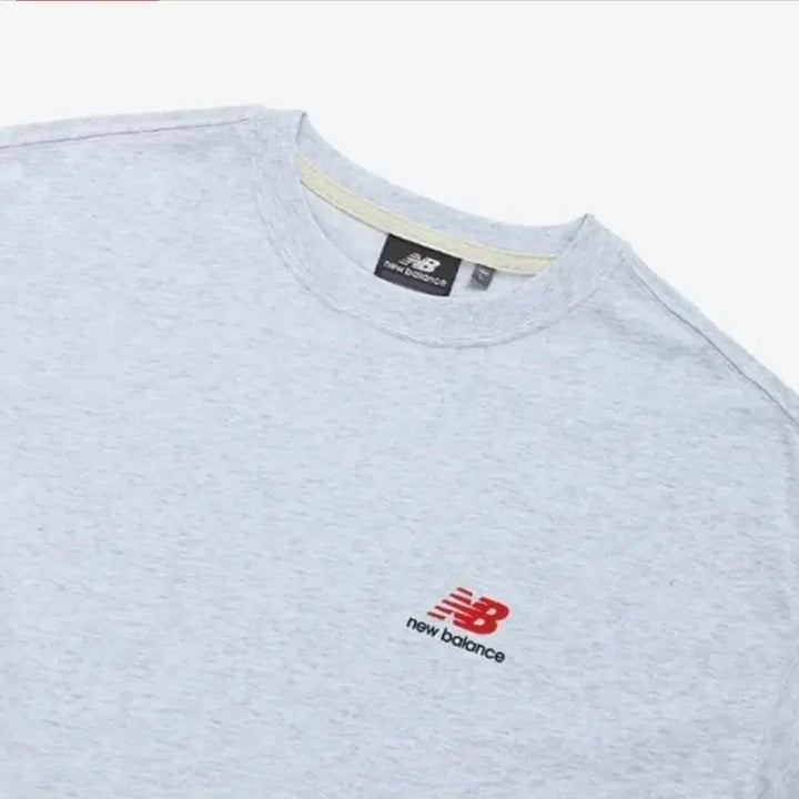 [BUNJANG] New Balance Sport Graphic T-Shirt Light Grey / 뉴발란스 스포츠그래픽 라이트그레이 반팔