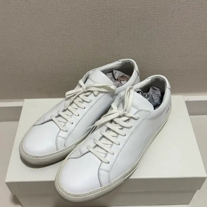 [BUNJANG] Common Projects Achilles Low White Sneakers Size 40 / (40사이즈) 커먼프로젝트 아킬레스 로우 화이트 스니커즈