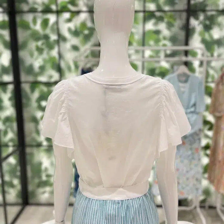 [BUNJANG] DEWL 22SS Ruffle Blouse / 듀엘 22SS  러플 블라우스