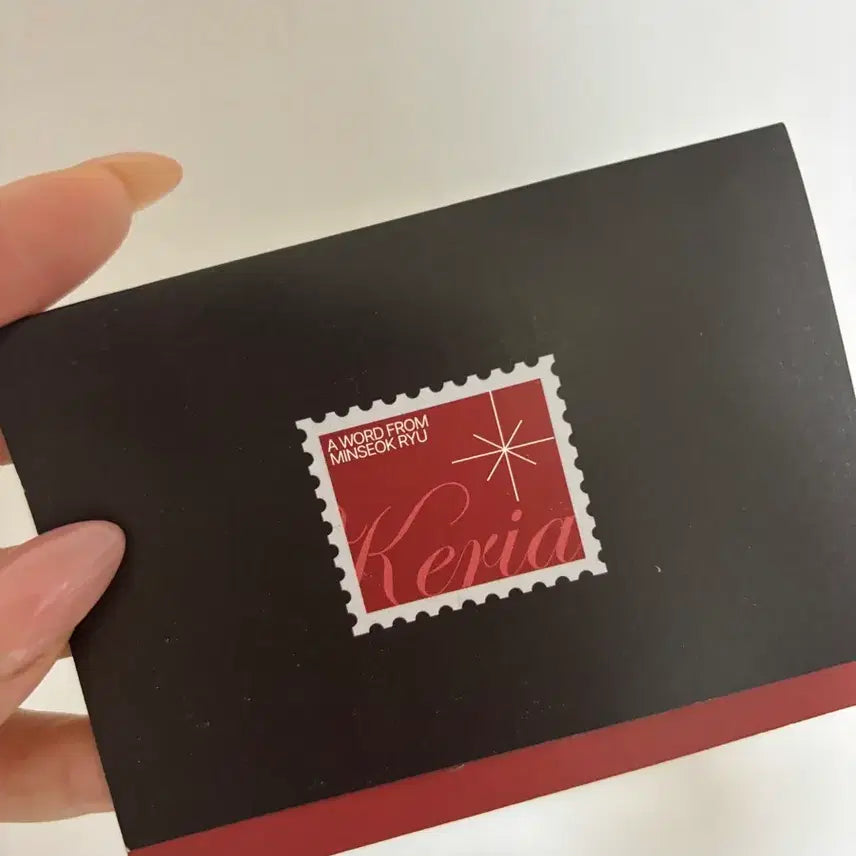 [BUNJANG] T1 Keria Message Card / 케리아 메세지카드 티원 홈그라운드