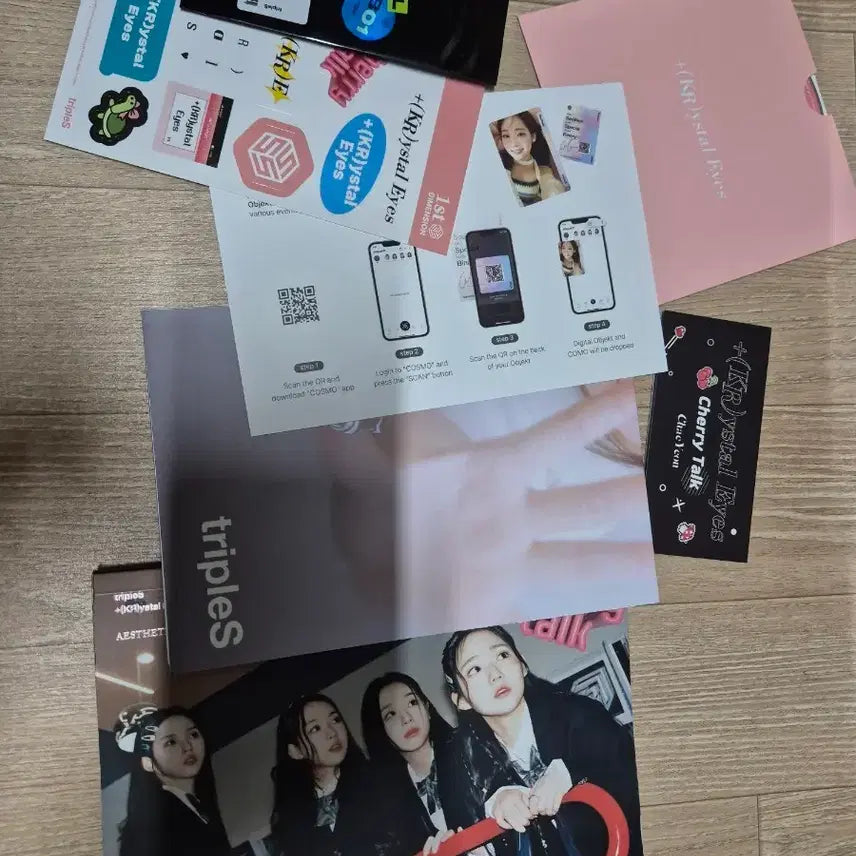 [BUNJANG] tripleS +(KR)ystal Eyes Signed Album / tripleS +(KR)ystal Eyes 사인반