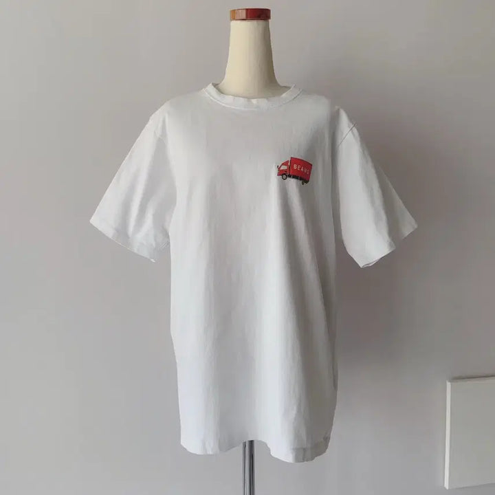[BUNJANG] BEAMS White T-Shirt (Size L) / 빔즈 흰색 티셔츠 L사이즈