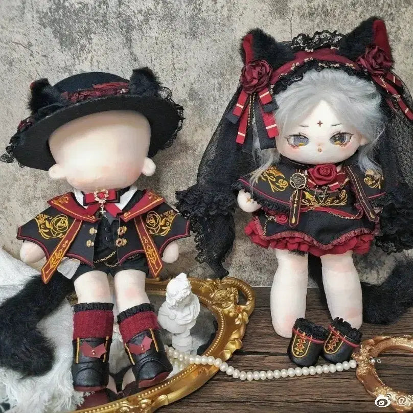 [BUNJANG] 20cm-30cm Doll Clothes Myomiman Jong Dracula Fantasy / 20cm ~ 30cm 인형옷 묘미만종 드라큘라 20깅 25깅 옷장 판타지