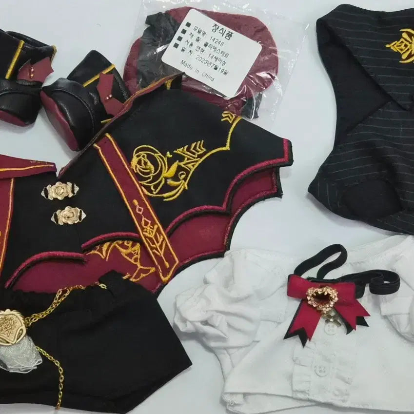 [BUNJANG] 20cm-30cm Doll Clothes Myomiman Jong Dracula Fantasy / 20cm ~ 30cm 인형옷 묘미만종 드라큘라 20깅 25깅 옷장 판타지