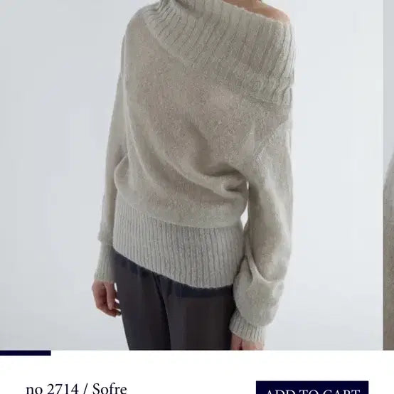 [BUNJANG] Paloma Wool Sopra Knit Grey S / 팔로마울 소프레 니트 그레이 s