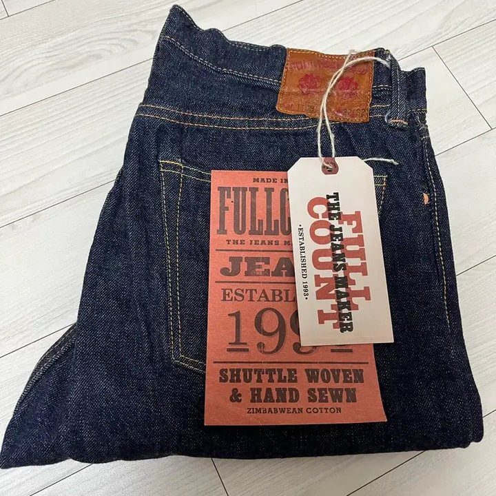 [BUNJANG] Fullcount 1108W One Wash Indigo Jeans / 풀카운트 1108W 원워시 인디고 32/32