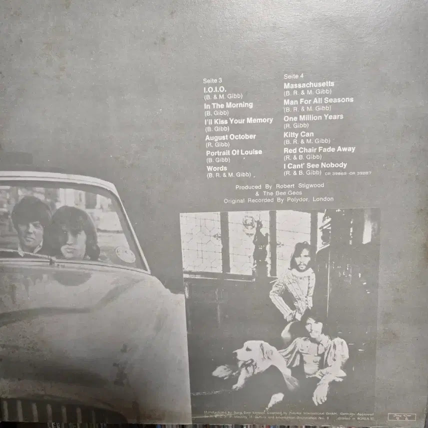 [BUNJANG] Bee Gees Best Album 2 LP Vinyl Records / 비지스 Best 앨범 LP판 2장