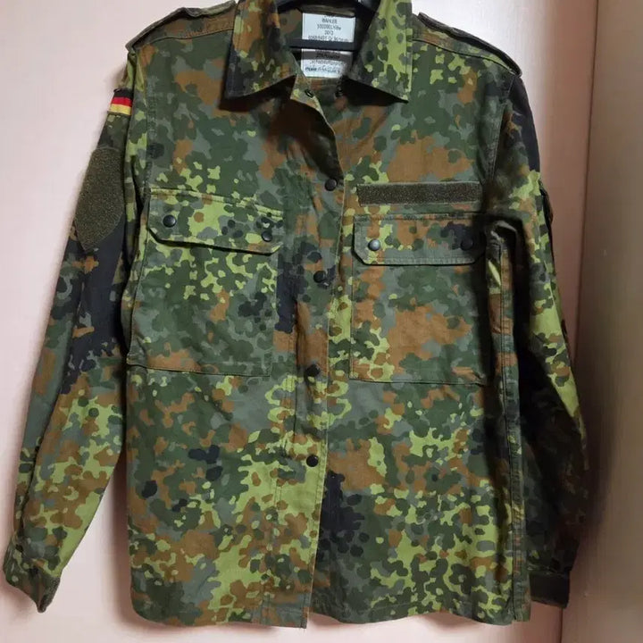 [BUNJANG] German Flecktarn Military Field Jacket Camo / 독일군 플렉탄 군복 야상 카모
