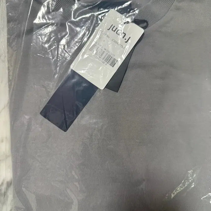 [BUNJANG] Juun.J Archive Football Oversized Short Sleeve T-Shirt - Light Grey / [s] 준지 ARCHIVE 풋볼 오버핏 숏슬리브 - 라이트 그레이 새상품