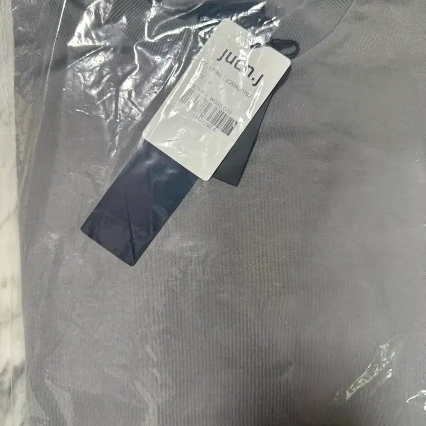 [BUNJANG] Juun.J Archive Football Oversized Short Sleeve T-Shirt - Light Grey / [s] 준지 ARCHIVE 풋볼 오버핏 숏슬리브 - 라이트 그레이 새상품