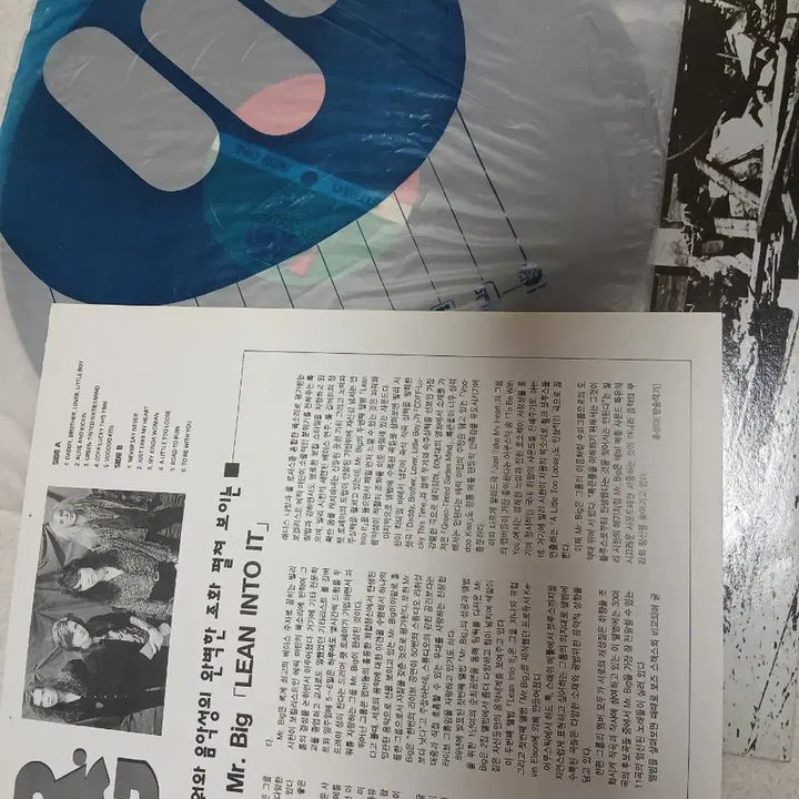 [BUNJANG] Mr. Big Lean Into It LP Vinyl Record / 미스터 빅 Lean Into It LP 음반