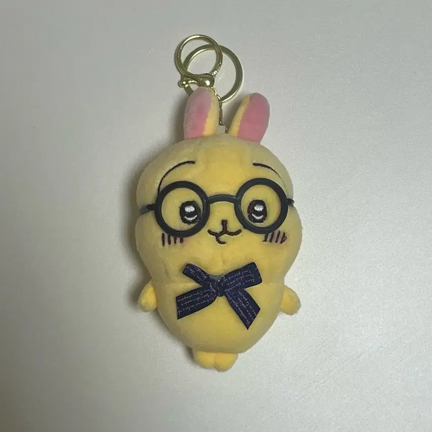[BUNJANG] Usagi Doll Keychain / 먼작귀 안경 우사기 인형 키링