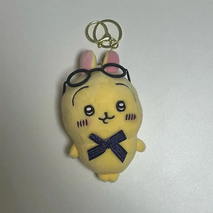 [BUNJANG] Usagi Doll Keychain / 먼작귀 안경 우사기 인형 키링