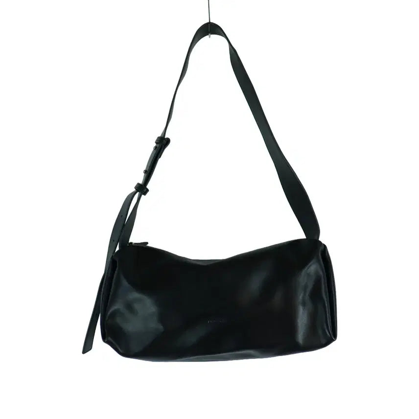 [BUNJANG] LEMASQUE Genuine Natural Leather Shoulder Cross Bag Black / 르마스크 LEMASQUE 정품 천연가죽 숄더 크로스 백 블랙 바디백