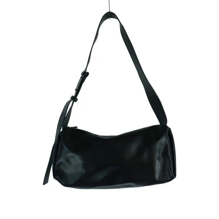 [BUNJANG] LEMASQUE Genuine Natural Leather Shoulder Cross Bag Black / 르마스크 LEMASQUE 정품 천연가죽 숄더 크로스 백 블랙 바디백