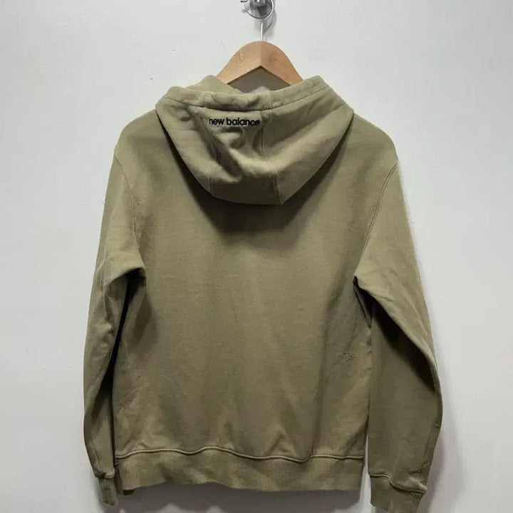 [BUNJANG] New Balance Khaki Hooded Sweatshirt - Medium / 뉴발란스 카키색 후드티 M
