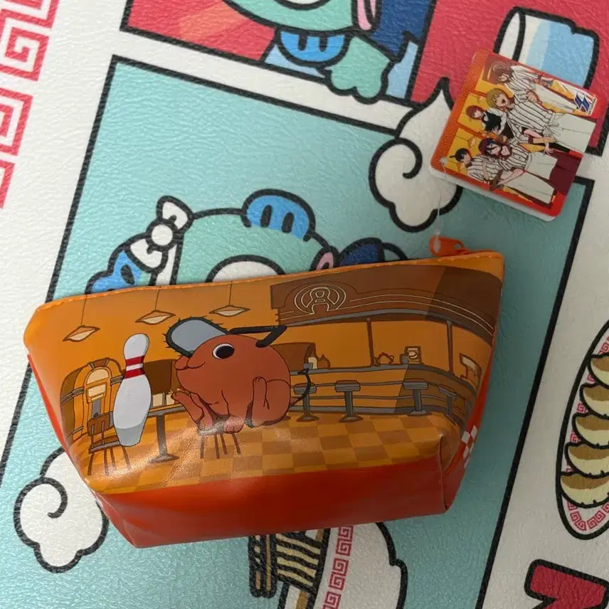 [BUNJANG] Chainsaw Man Round1 Collaboration Pochita Pouch / 체인소맨 라운드원 콜라보 포치타 파우치