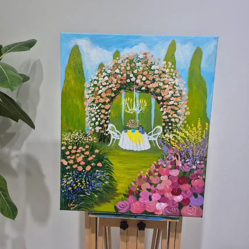 [BUNJANG] Invitation to Spring Painting (12-Size Canvas) / 봄으로의 초대