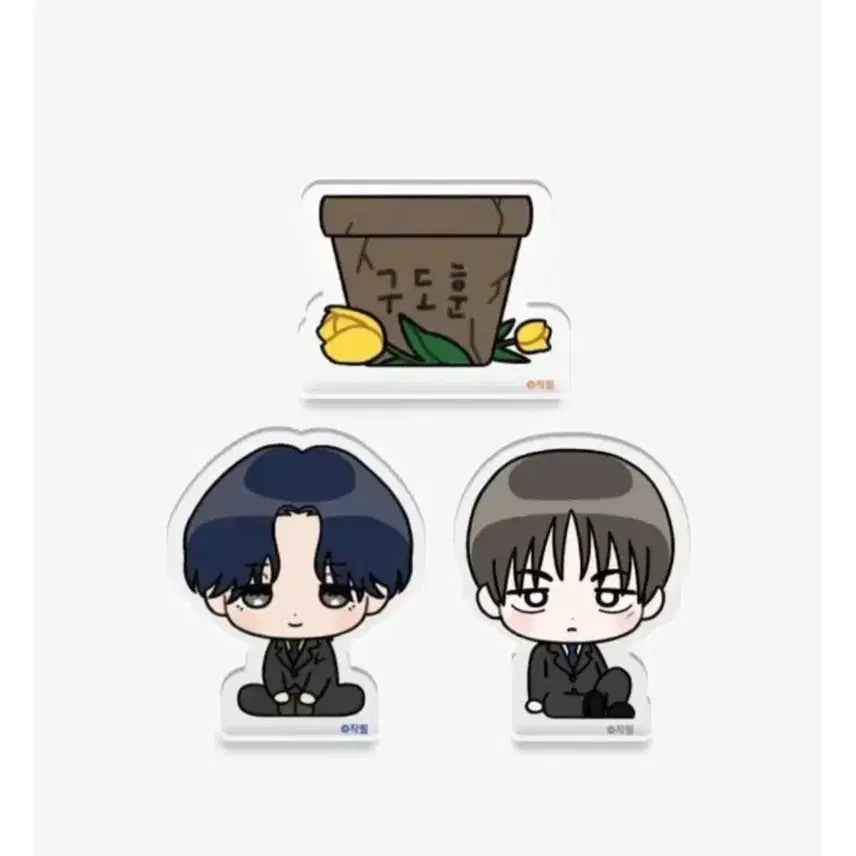 [BUNJANG] YuWonBulByeon Flowerpot Acrylic Block Corotto Set / 유원불변 화분 아크릴 블록 코롯토 세트