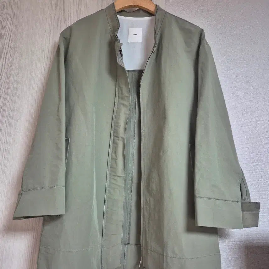 [BUNJANG] KUHO Khaki Bomber Jacket / KUHO 구호 카키색 봄버 자켓 85-94-160